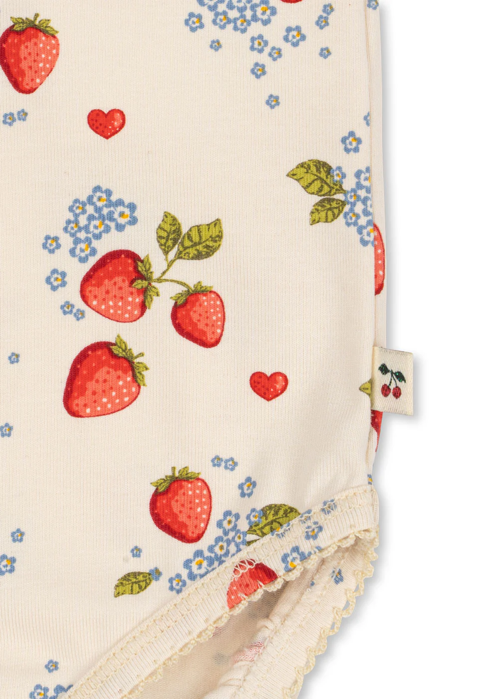 Basic kortærmet body - marmalade - 12M