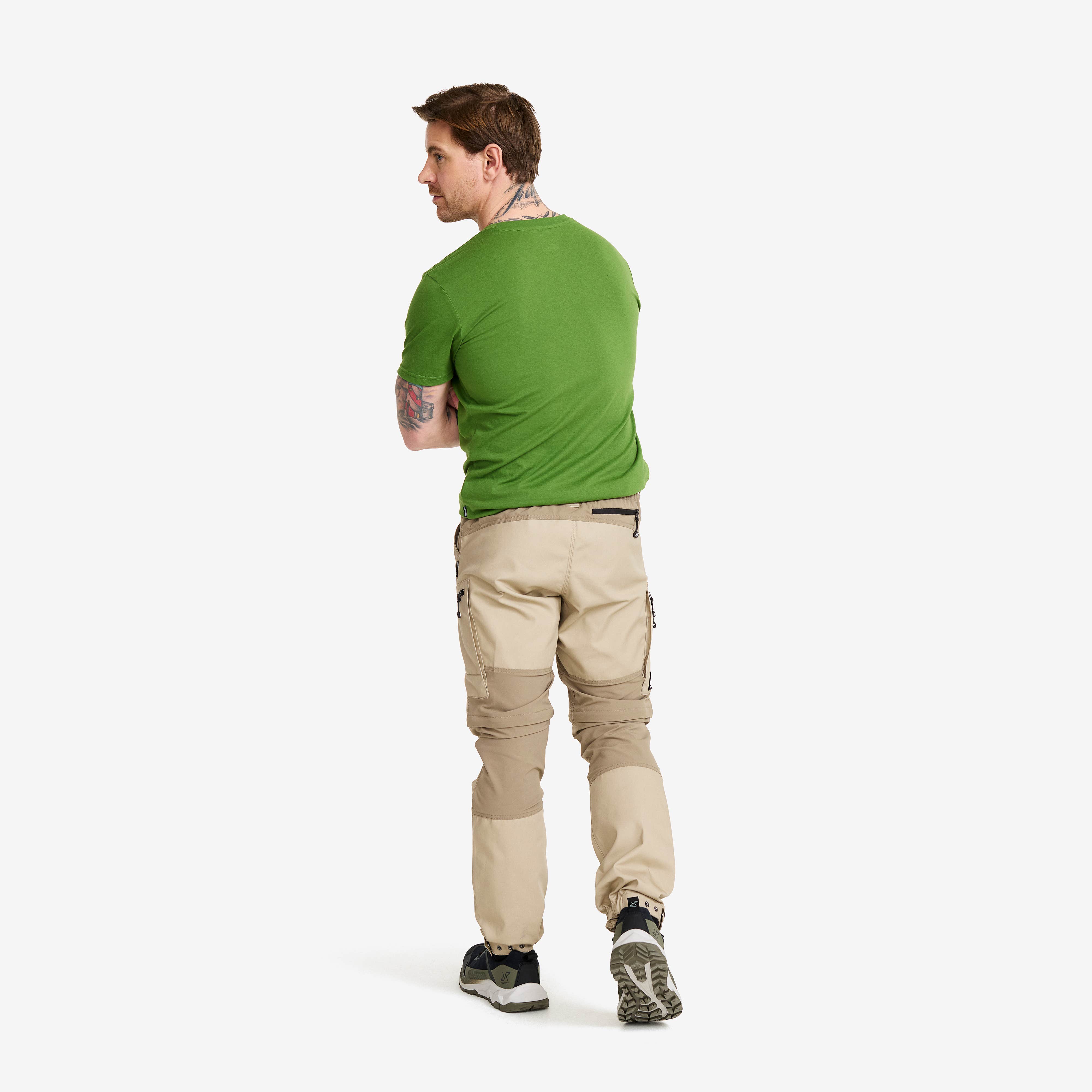 RVRC GP Pro Zip-off Pants Herre Aluminium/Brindle