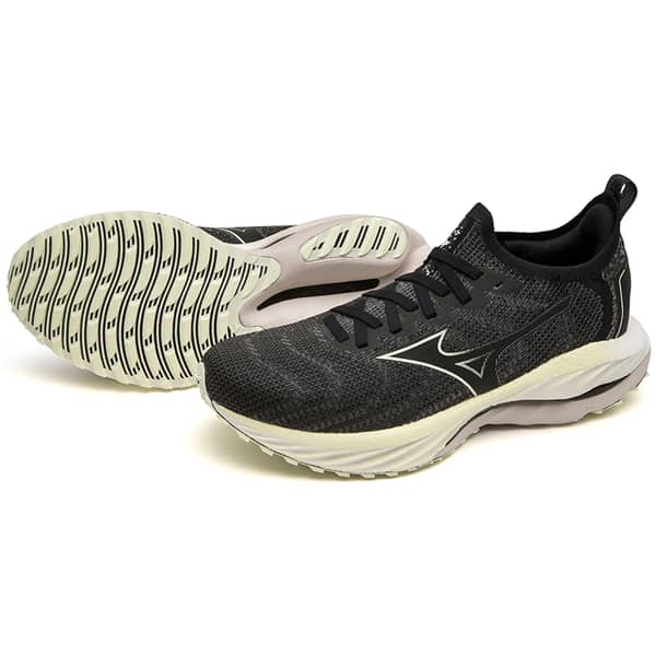 Chaussure running MIZUNO WAVE NEO WIND W UNDYED BLACK/STARLIGHT