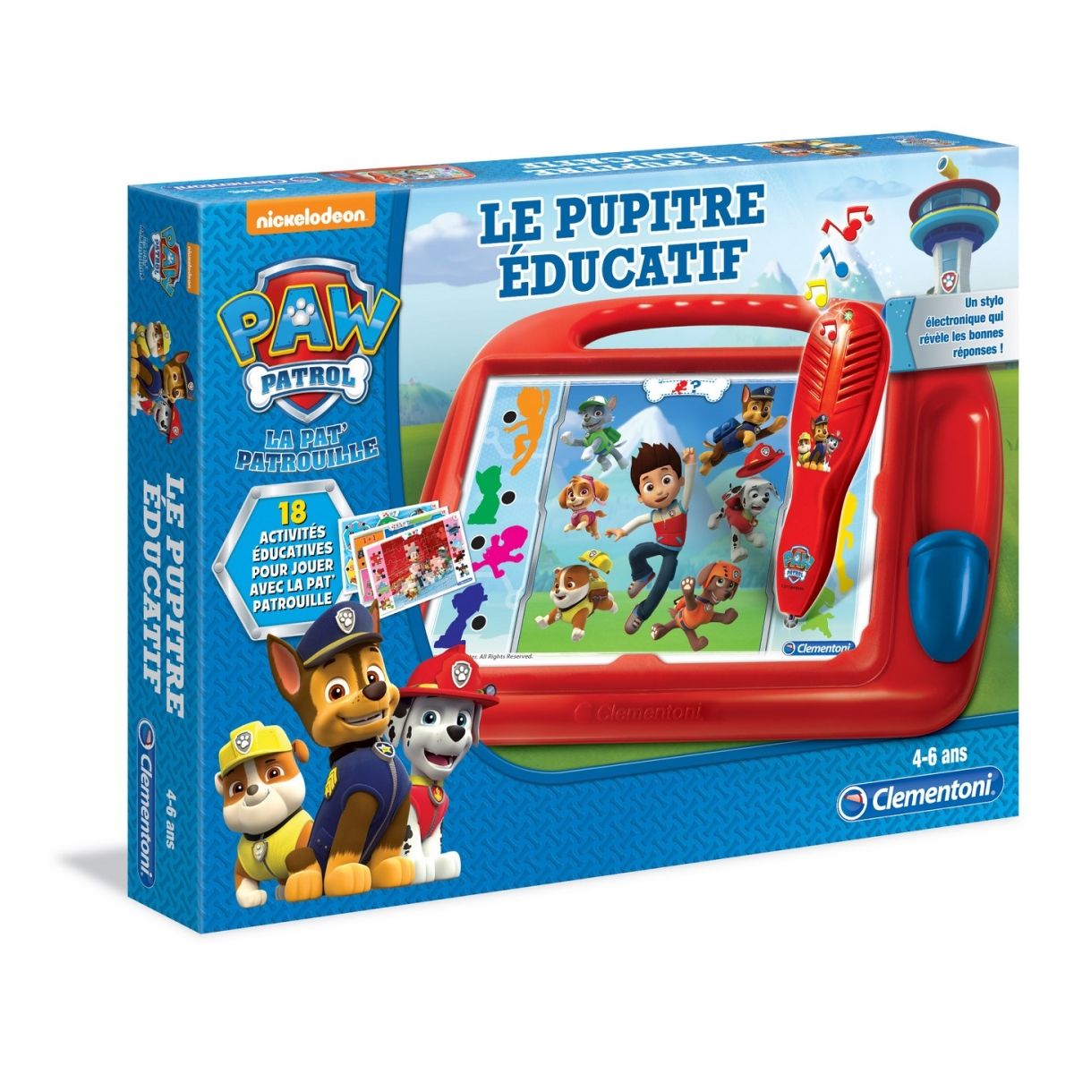 Le pupitre éducatif Pat Patrouille