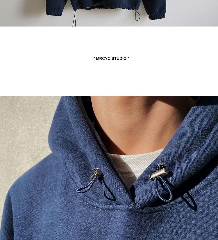 MRCYC - Geruite hoodie met trekkoord