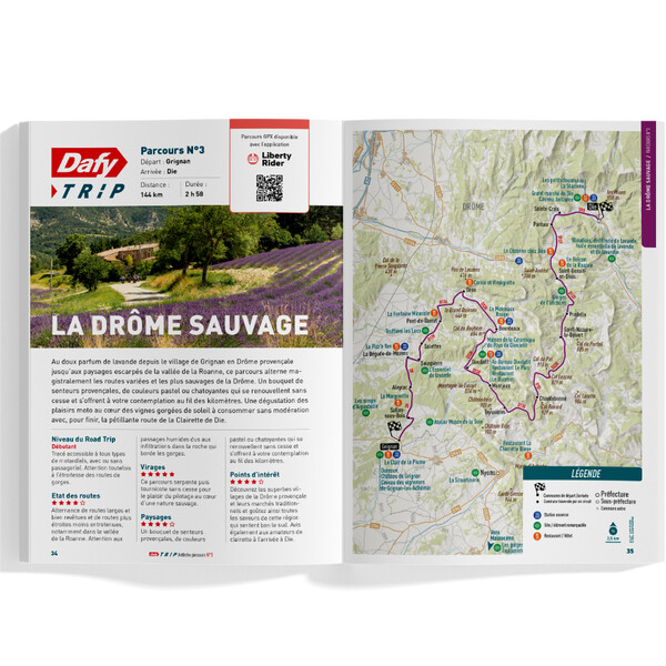 Dafy Moto - Roadbook Moto : Dafy Trip Ardèche, Drôme, Vercors
