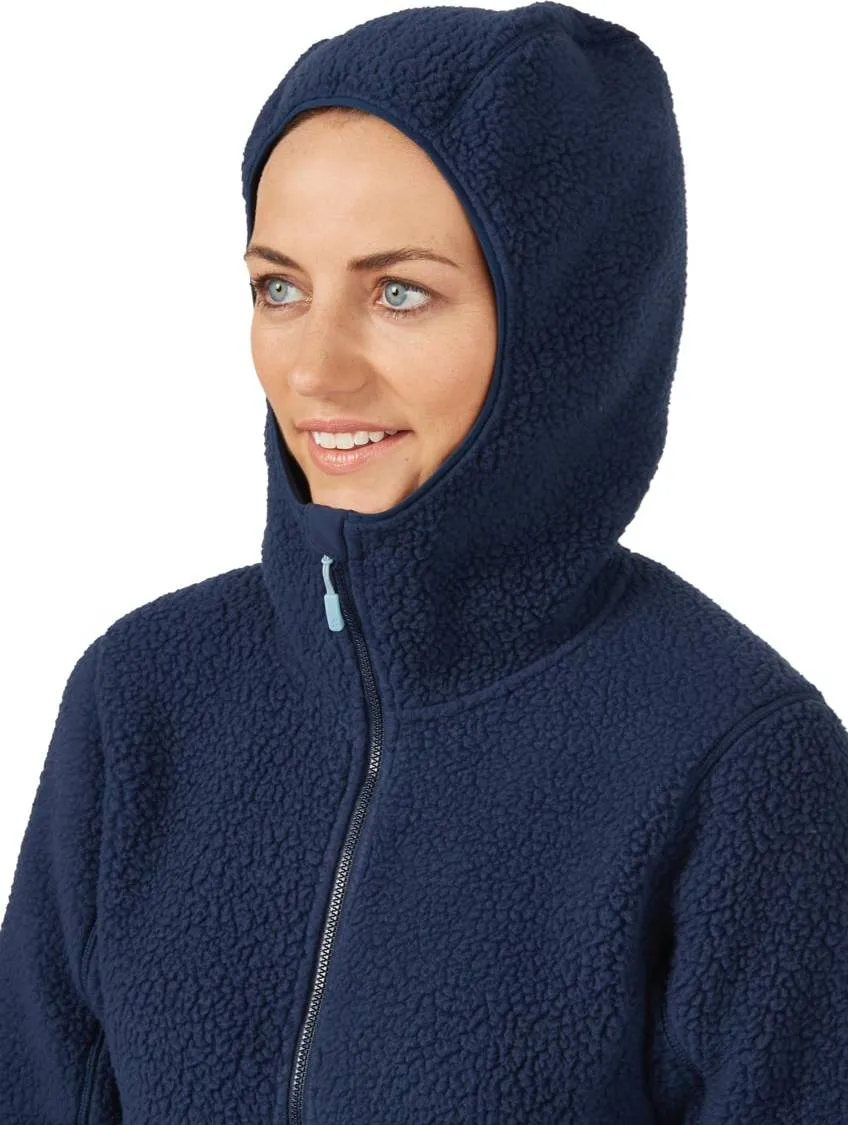 Rab Shearling Hoody Wmns Deep Ink