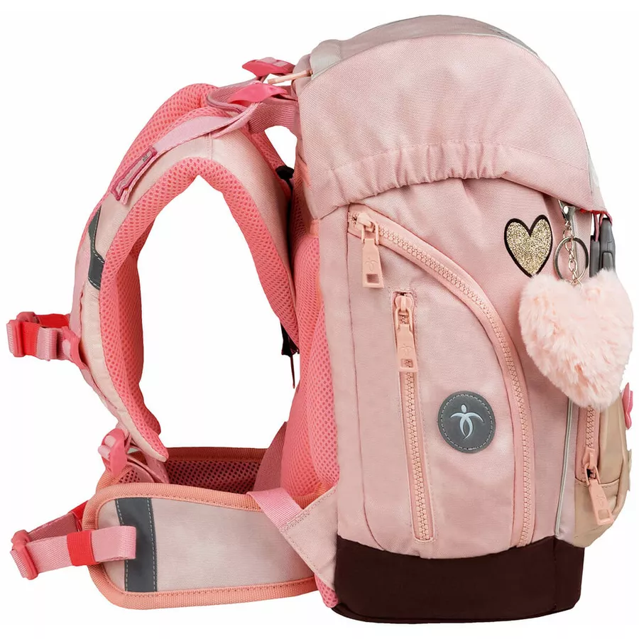 Belmil Schulranzen Premium Comfy Plus Set 5-teilig Glam