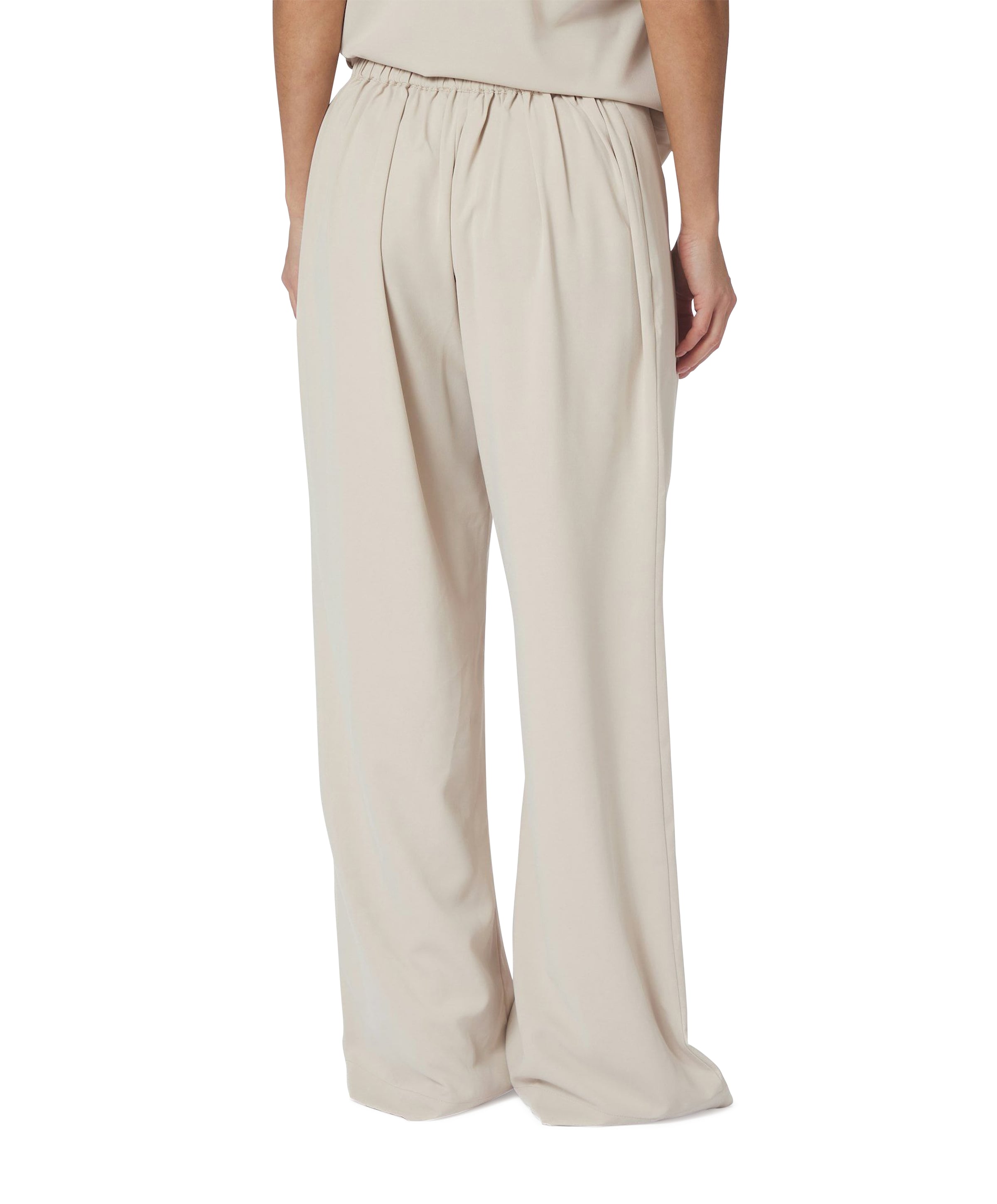 Neo Noir Lunet Crepe dames broek ecru