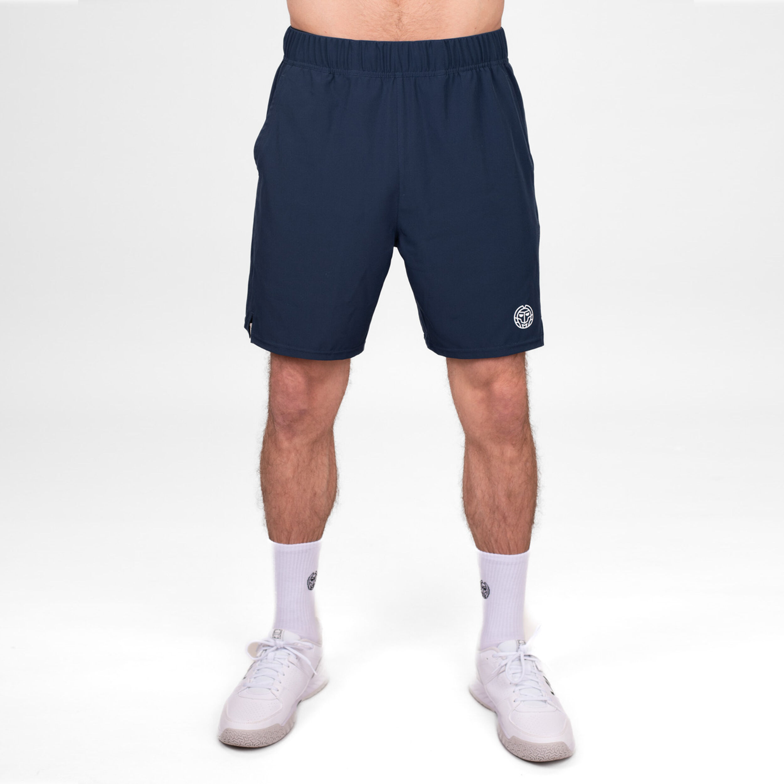 BIDI BADU Crew 7in Shorts Hommes - Bleu Foncé