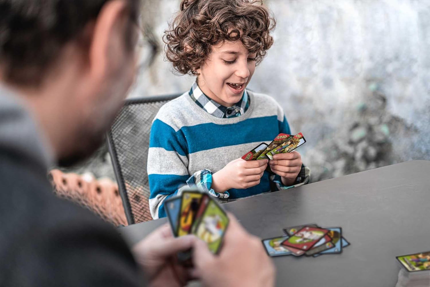 UNO Minecraft Kartenspiel Gesellschaftsspiel für Familien / Kinder (FPD61) Lizenziert