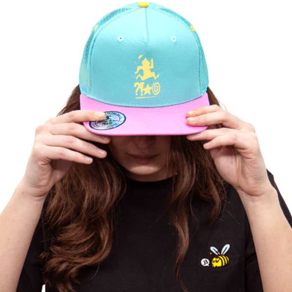 Casquette trail BV SPORT TRUCKER DBDB VERT
