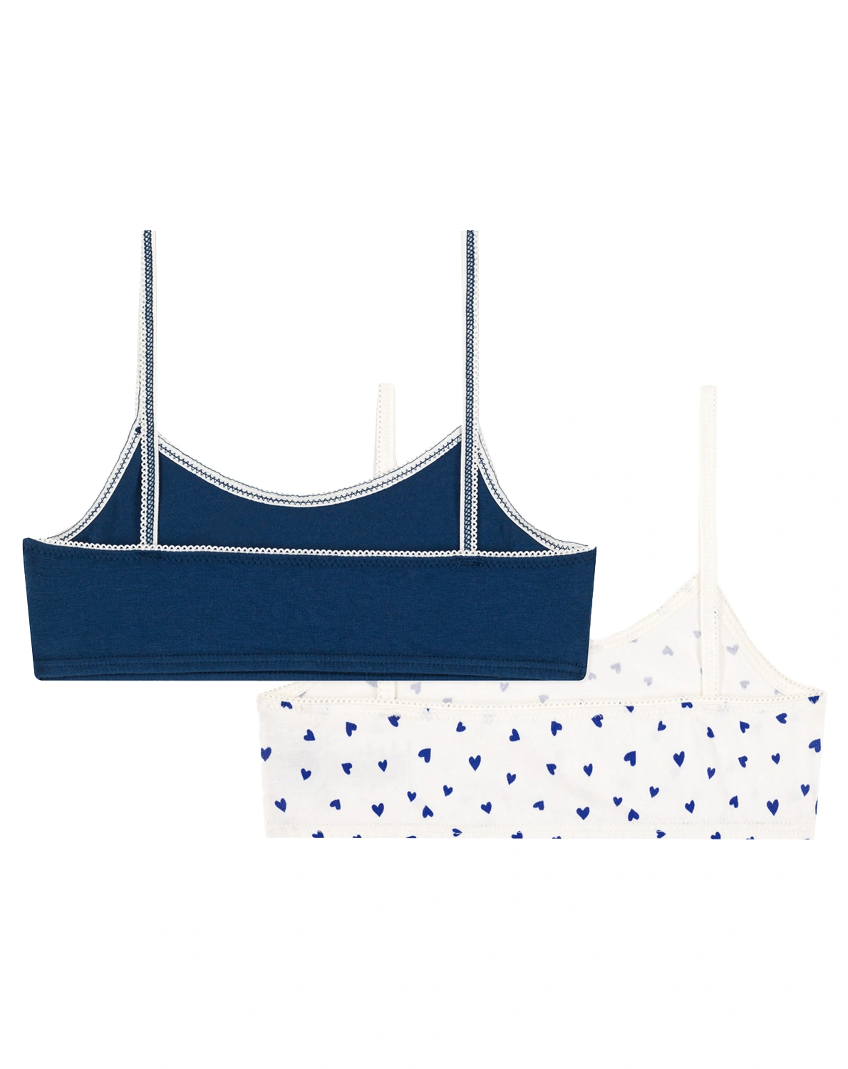 Bustiers BLUELOV 2er Set in blau/weiß