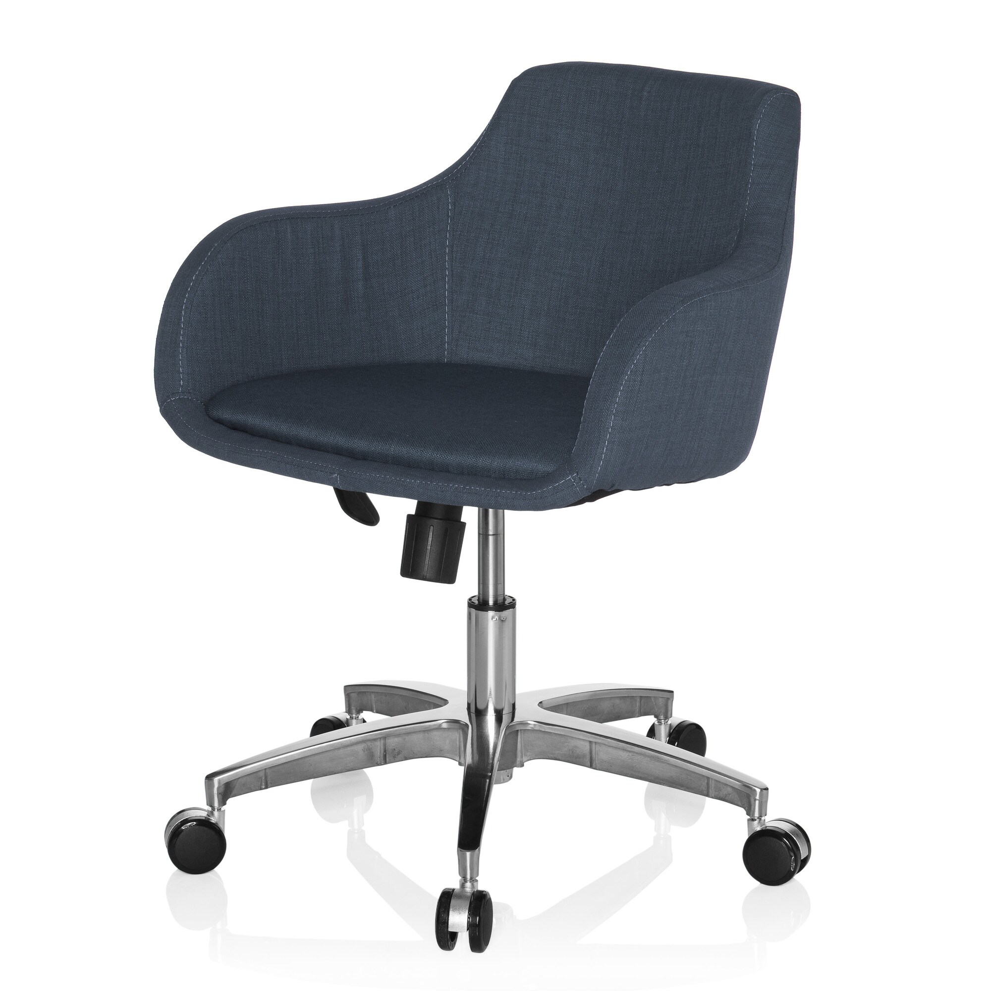 Home Office Bürostuhl SOLAO 100 Stoff mit Armlehnen hjh OFFICE