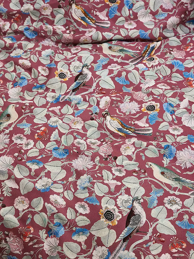 ESSENZA Satin-Bettwäsche ALESTE 70x90cm/140x200cm Mauve  beere