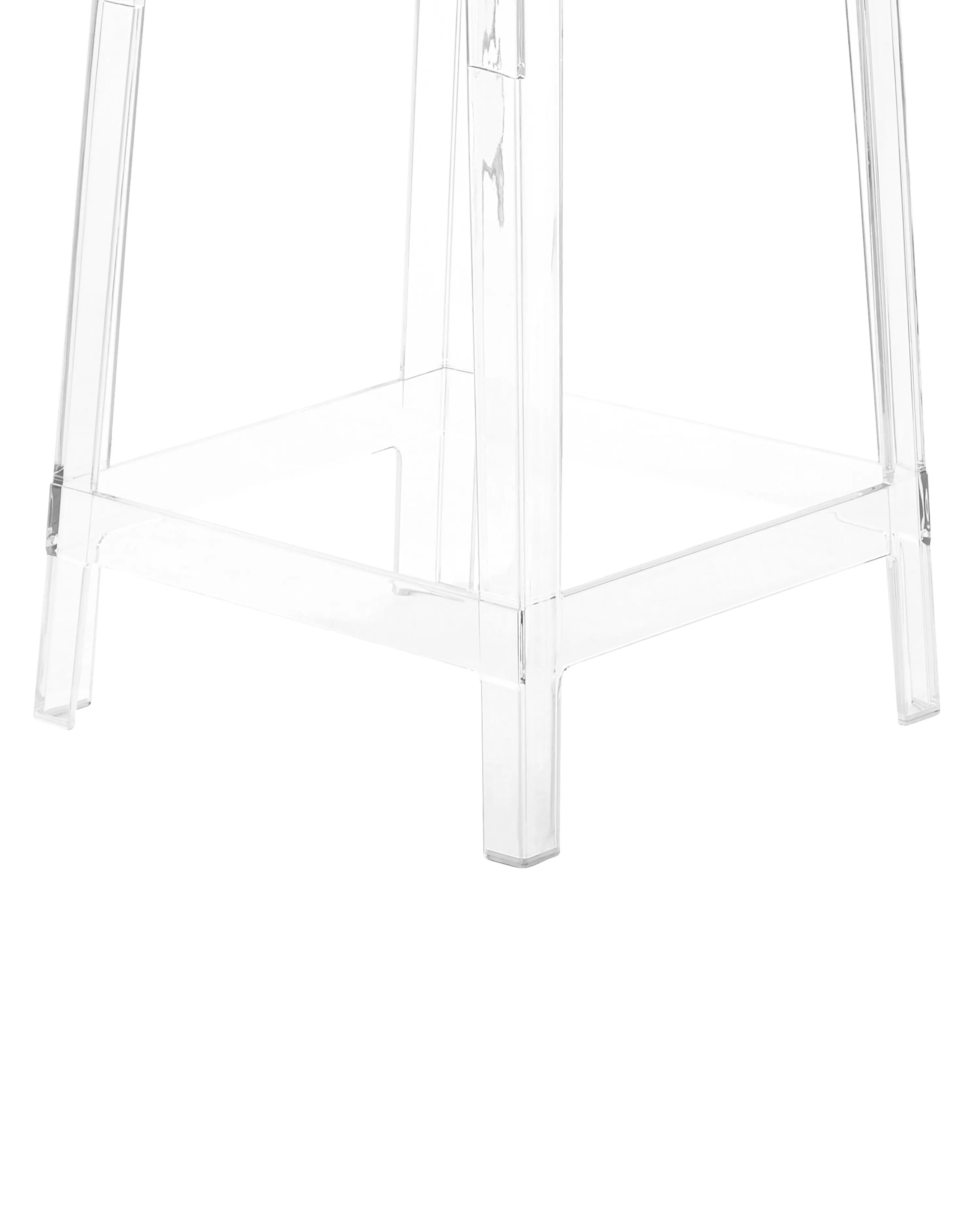 Set van 2 barstoelen WELLINGTON Transparant