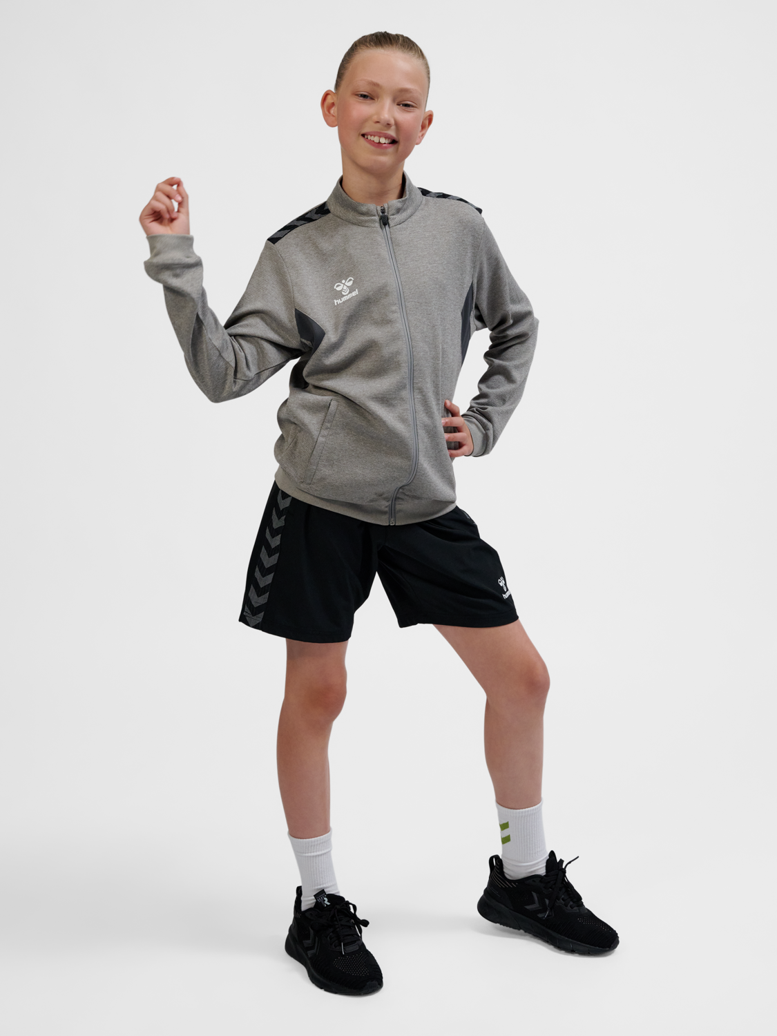 hmlAUTHENTIC PL ZIP JACKET KIDS