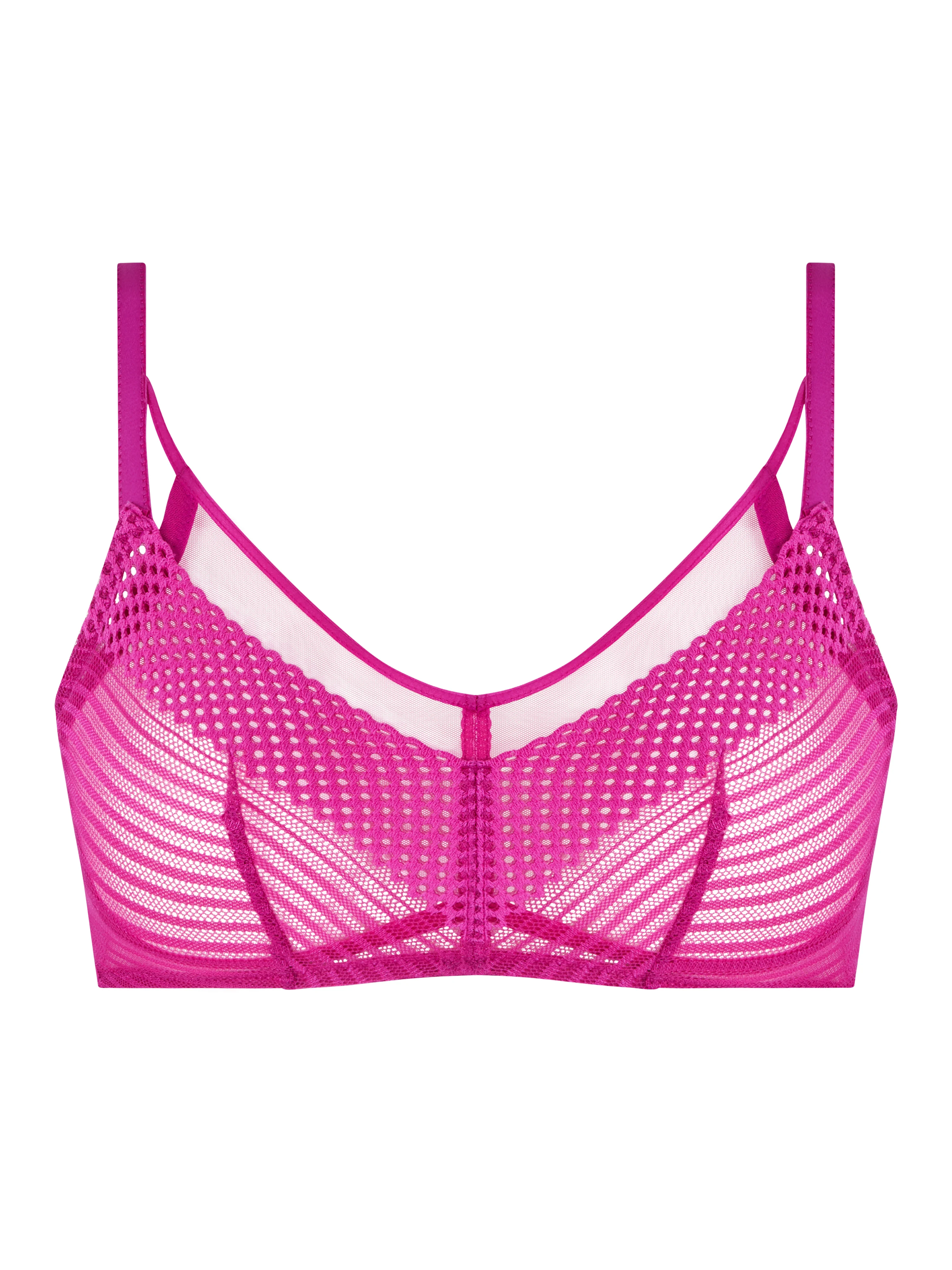 PLAY - Soutien-gorge sans armature maintien en dentelle | Rose