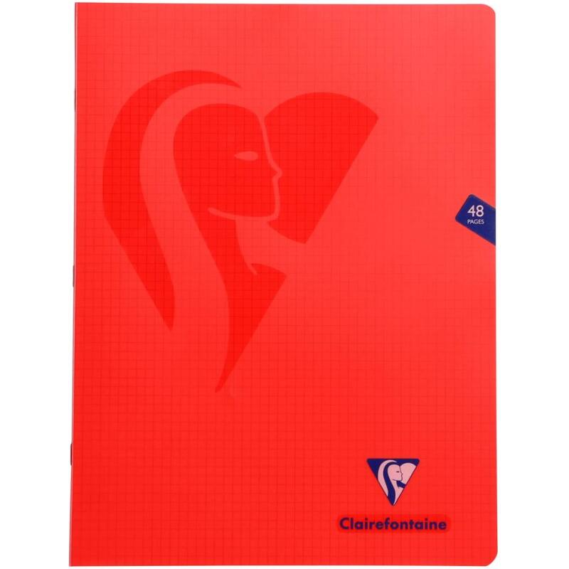 Cahier piqûre Mimesys, 240 x 320 mm,quadrillé