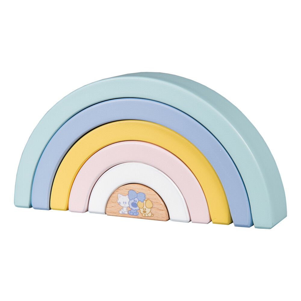 Woezel en Pip Woezel en Pip Baby Regenboog