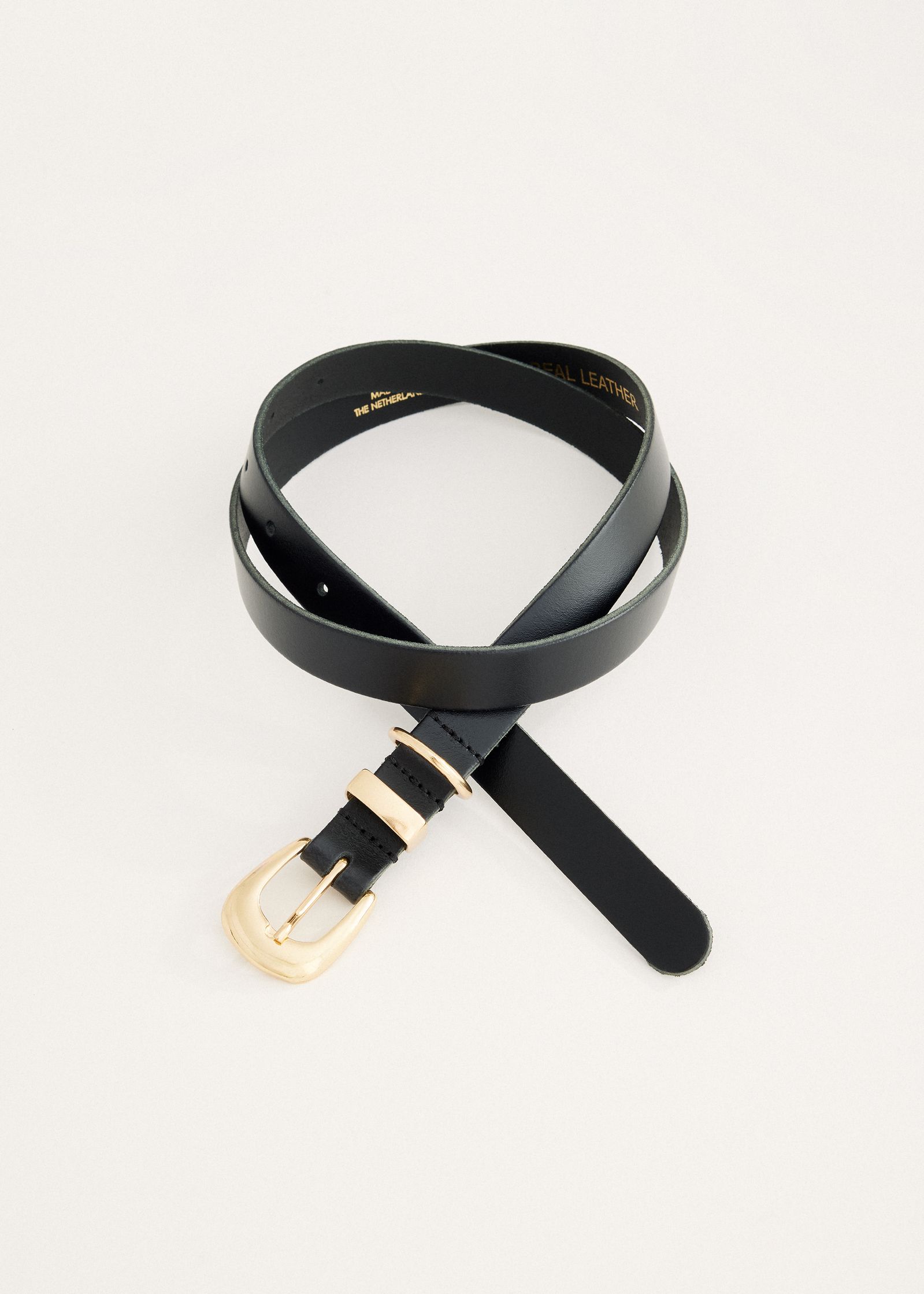 Leren riem