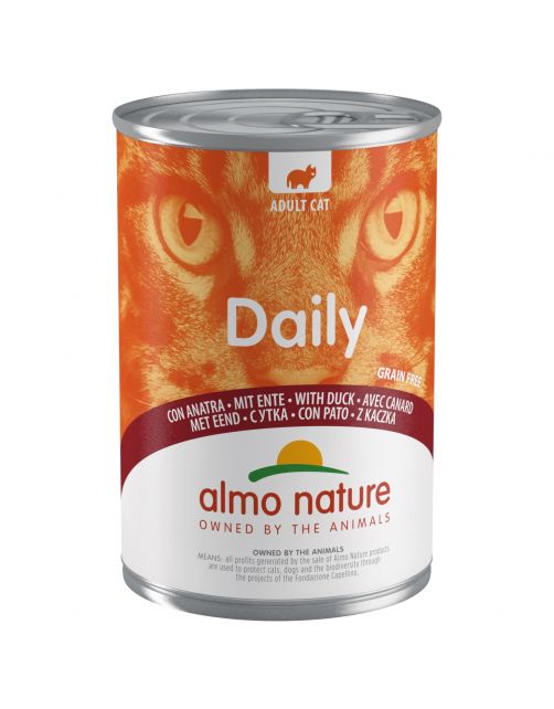 Almo Nature Blik Adult Cat Daily Menu 400 g - Kattenvoer