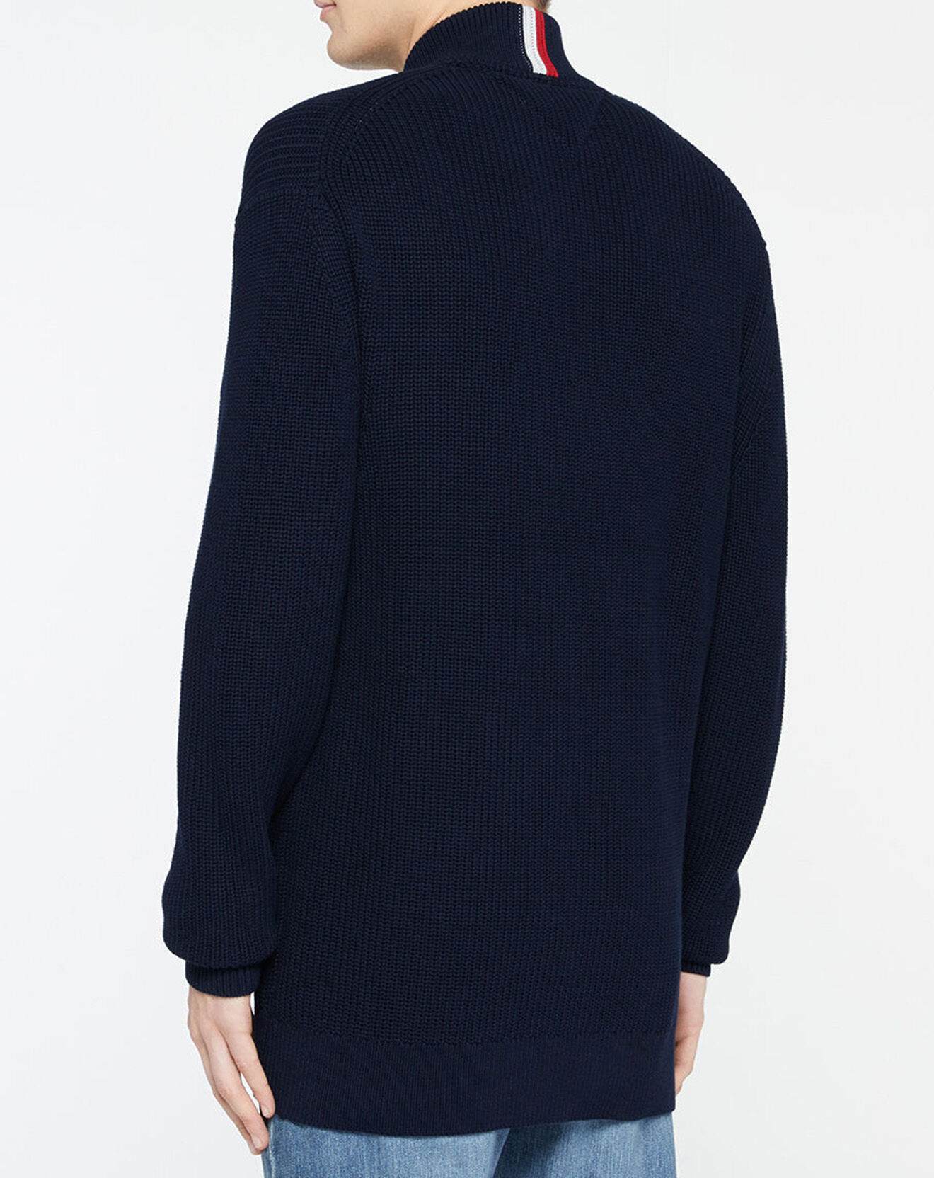 Tommy Hilfiger Gilet Colorblock Striped bleu marine