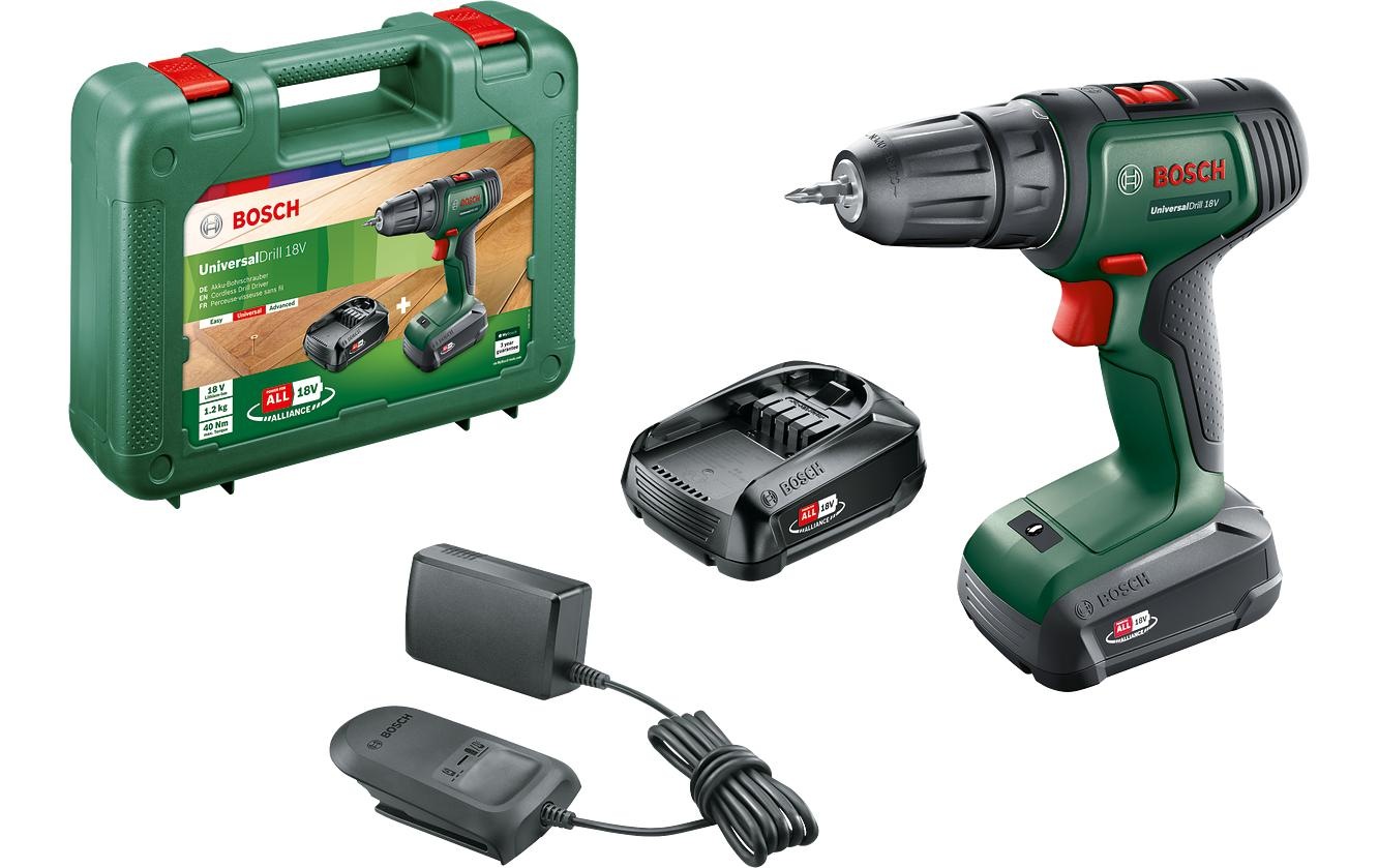 BOSCH Akku-Bohrschrauber »UniversalDrill 18 V Kit«