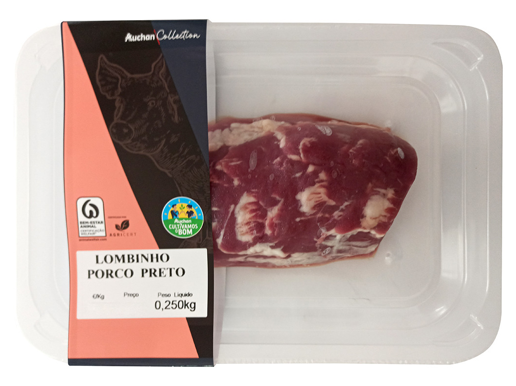 LOMBINHO PORCO PRETO AUCHAN CULTIVAMOS O BOM 250GR