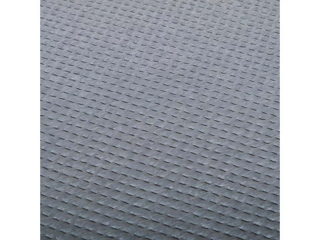 OLYMPE LITERIE | Sommier en bois TAPISSIER KIT 90x190 cm | Coloris Gris ciment | Livré en kit