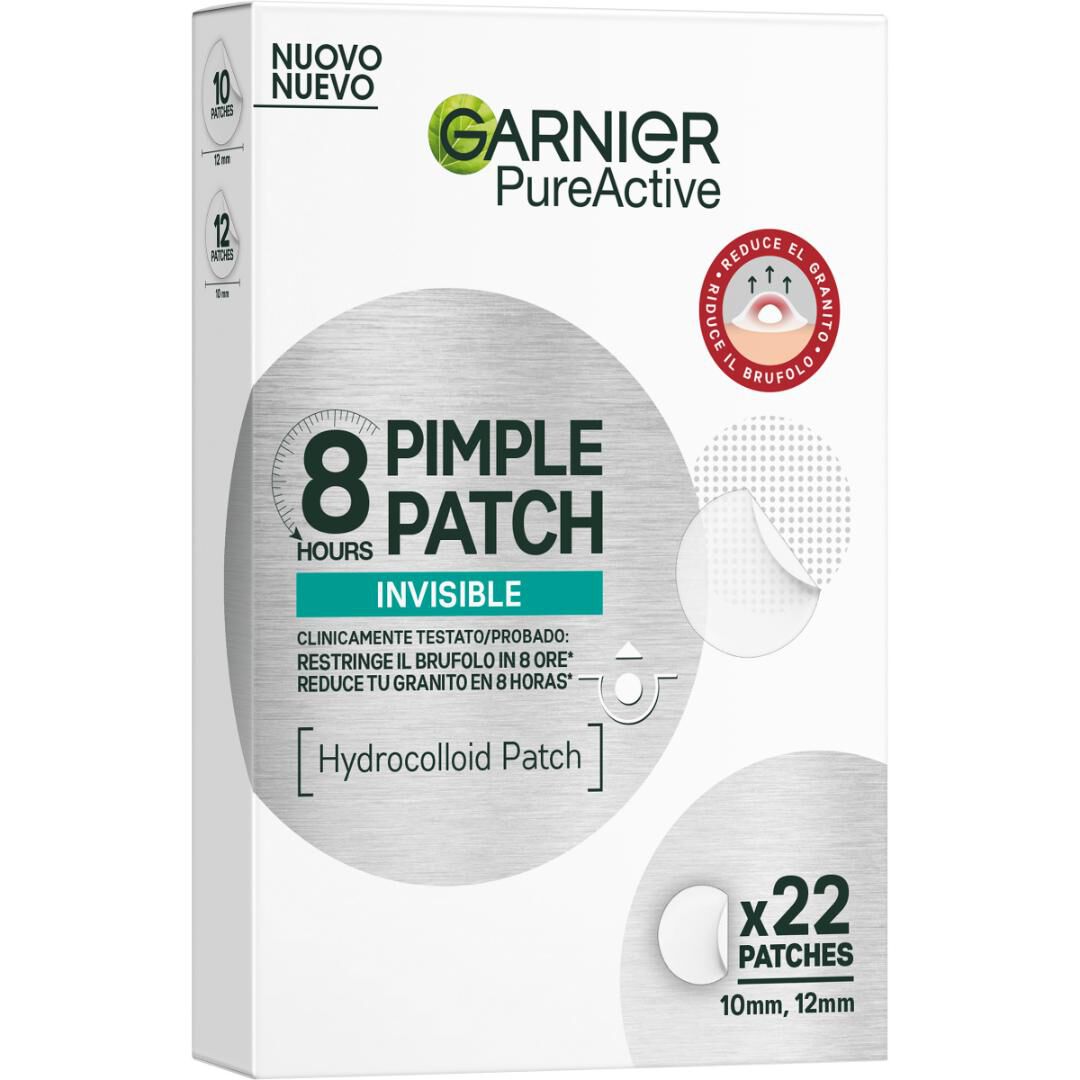 GARNIER  Pure Active Pimple Patches Invisíveis - 22un