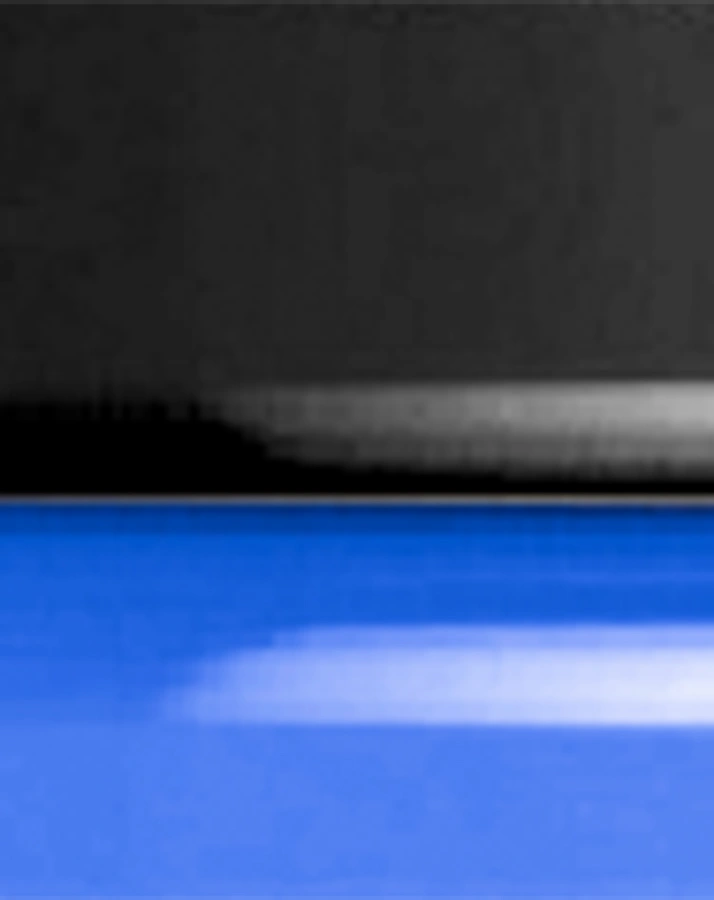 513007BK-3 Doppelspitzdose in schwarz/blau