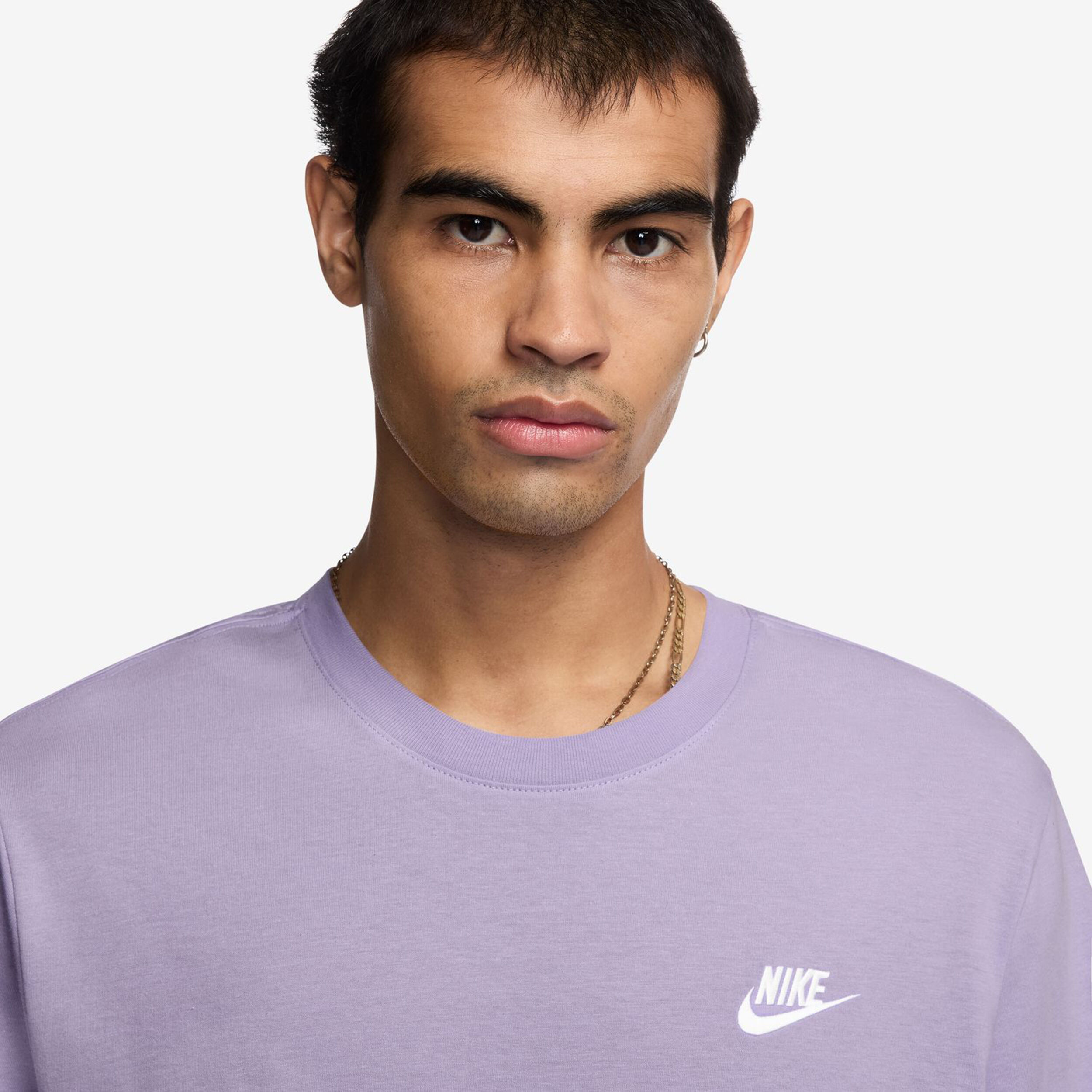 Nike Sportswear Club T-shirt Hommes - Violet