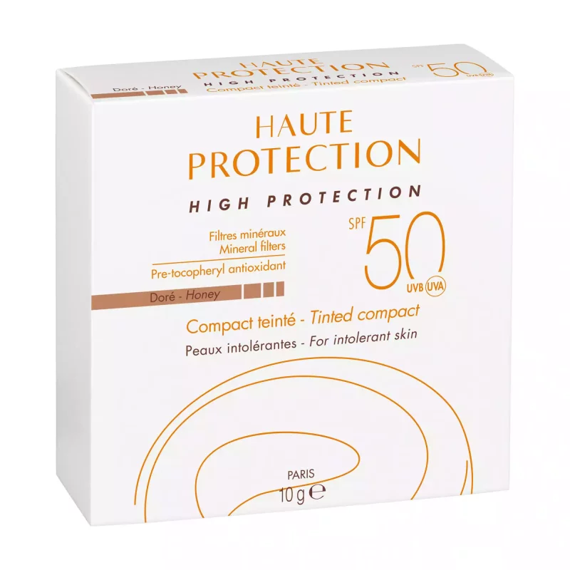 Soins Solaires - Haute protection Compact teinté Doré SPF 50 - 10g