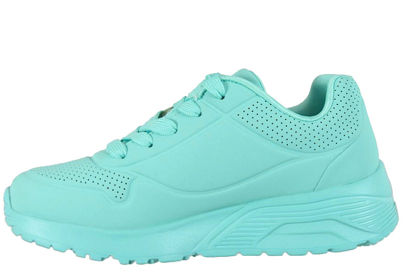 SKECHERS UNO LITE - METALLIC LOVE TURQUOISE SNEAKER