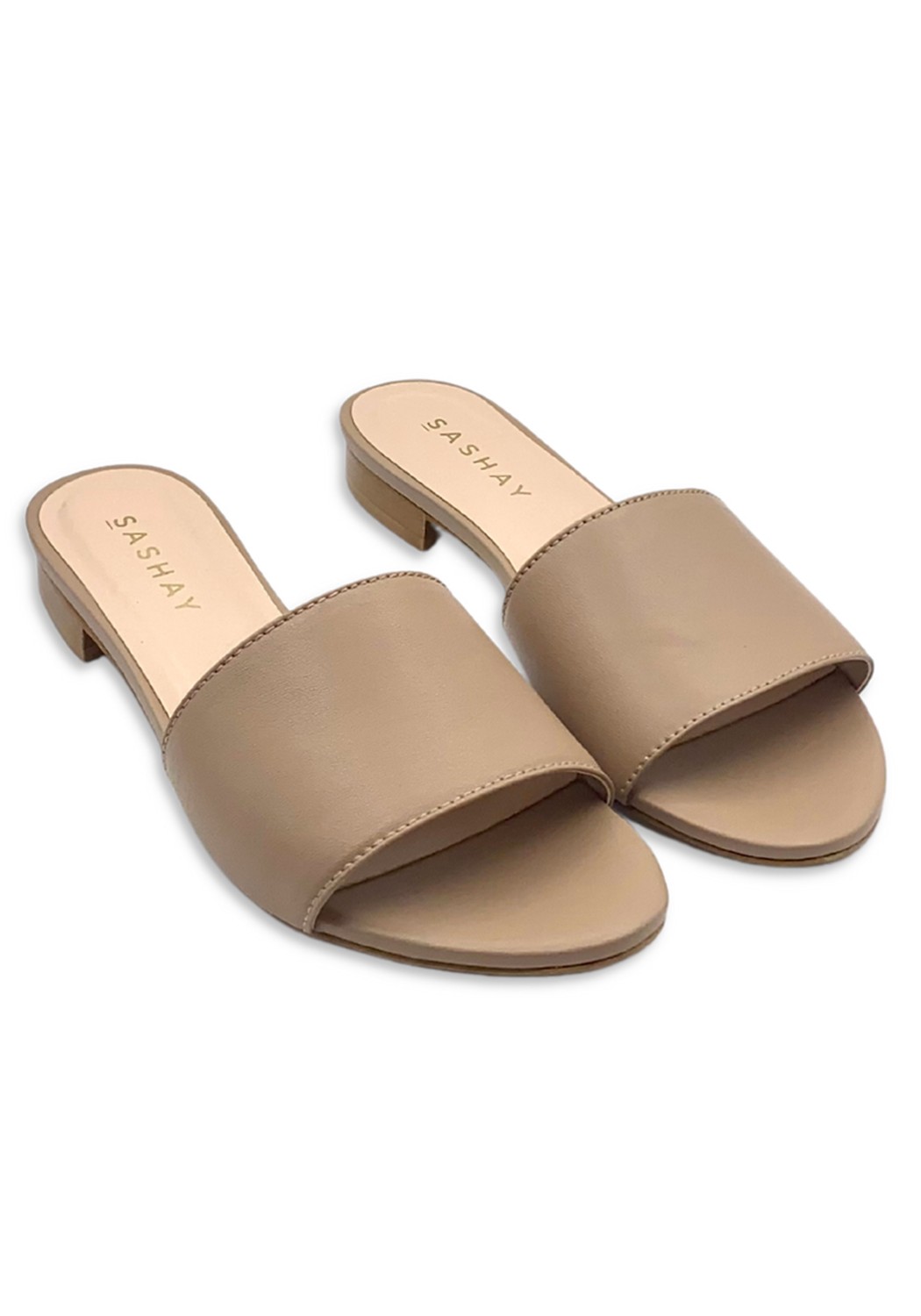 Sashay Sandale Mule Cashew Plain