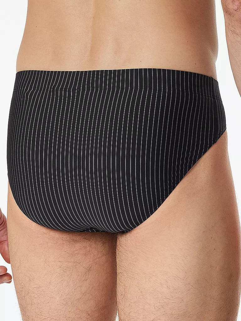 SCHIESSER Slip schwarz schwarz