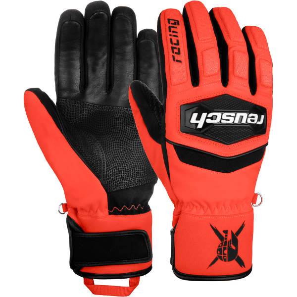 Gant de ski REUSCH WORLDCUP WARRIOR R-TEX XT BLACK/FLUO RED