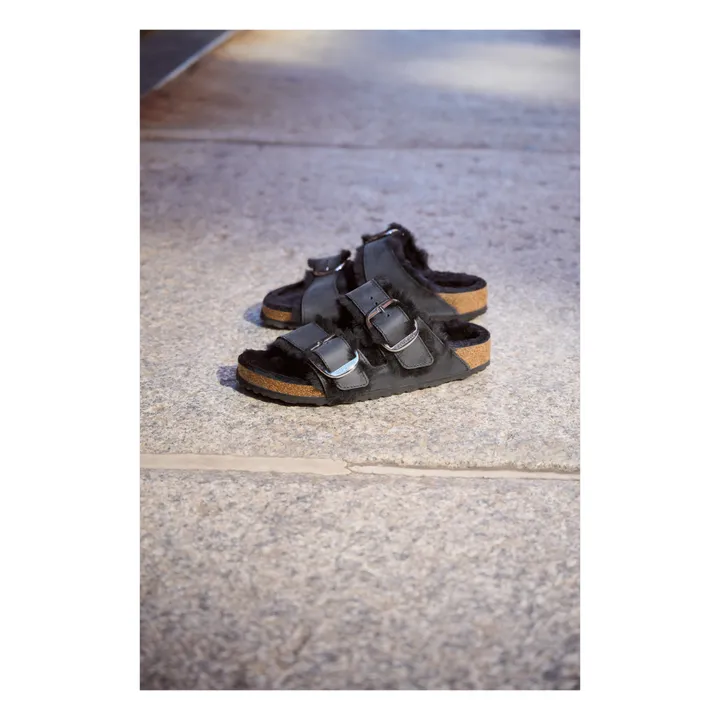 BIRKENSTOCK Sandales Arizona Chaussant Etroit | Noir
