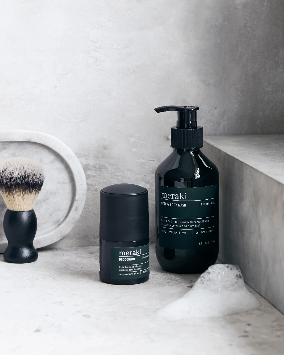 Meraki  Hair & bodywash + deodorant, gaveæske - Harvest Moon