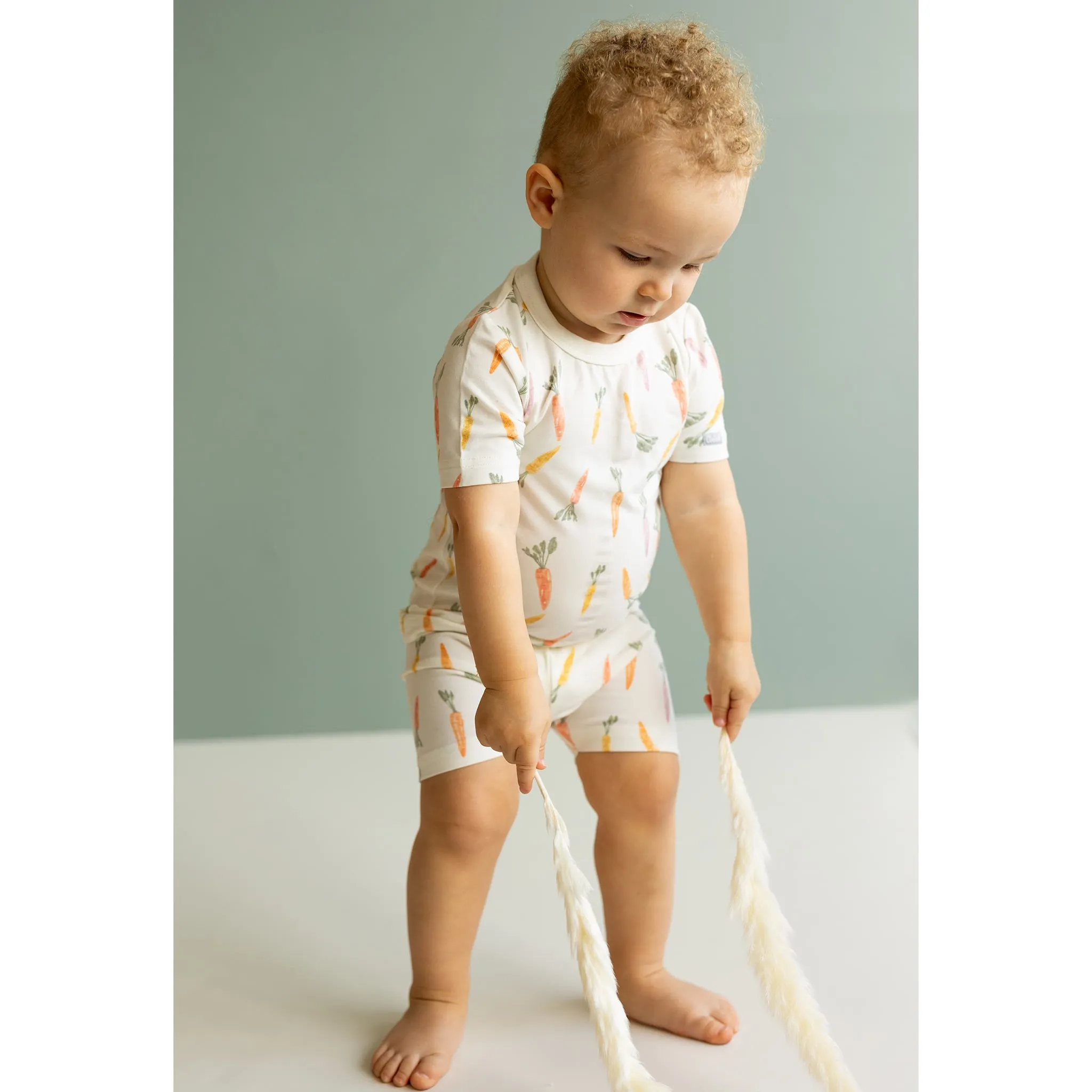 Coccoli Pyjama Court Carottes 2-12ans