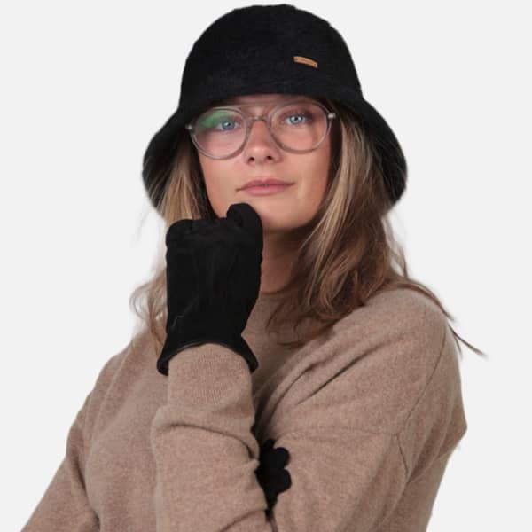 Bonnet BARTS LAVATERA HAT HAT BLACK