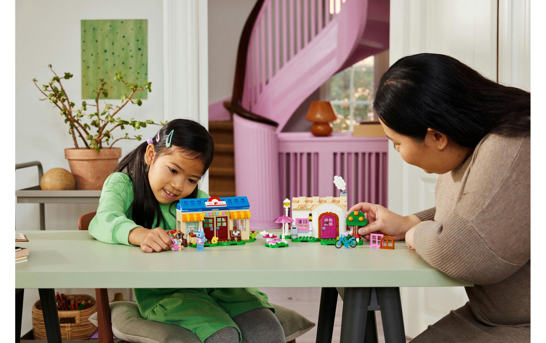 Animal Crossing Nooks Laden und Sophies Haus 77050Bau- und Spielset zum Umgestalten
