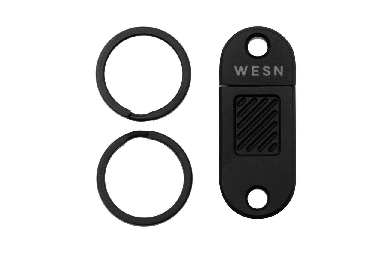 WESN QR, SN03-1, Blacked Out Titanium, sleutelhangertool