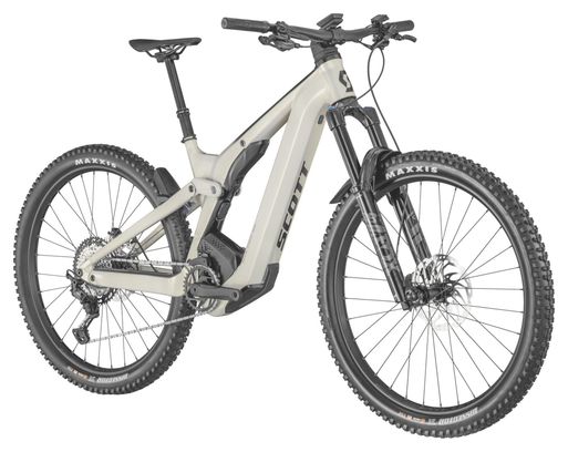 VTT Electrique Tout-Suspendu Scott Patron eRide 910 Shimano XT 12V 750Wh 29'' Beige