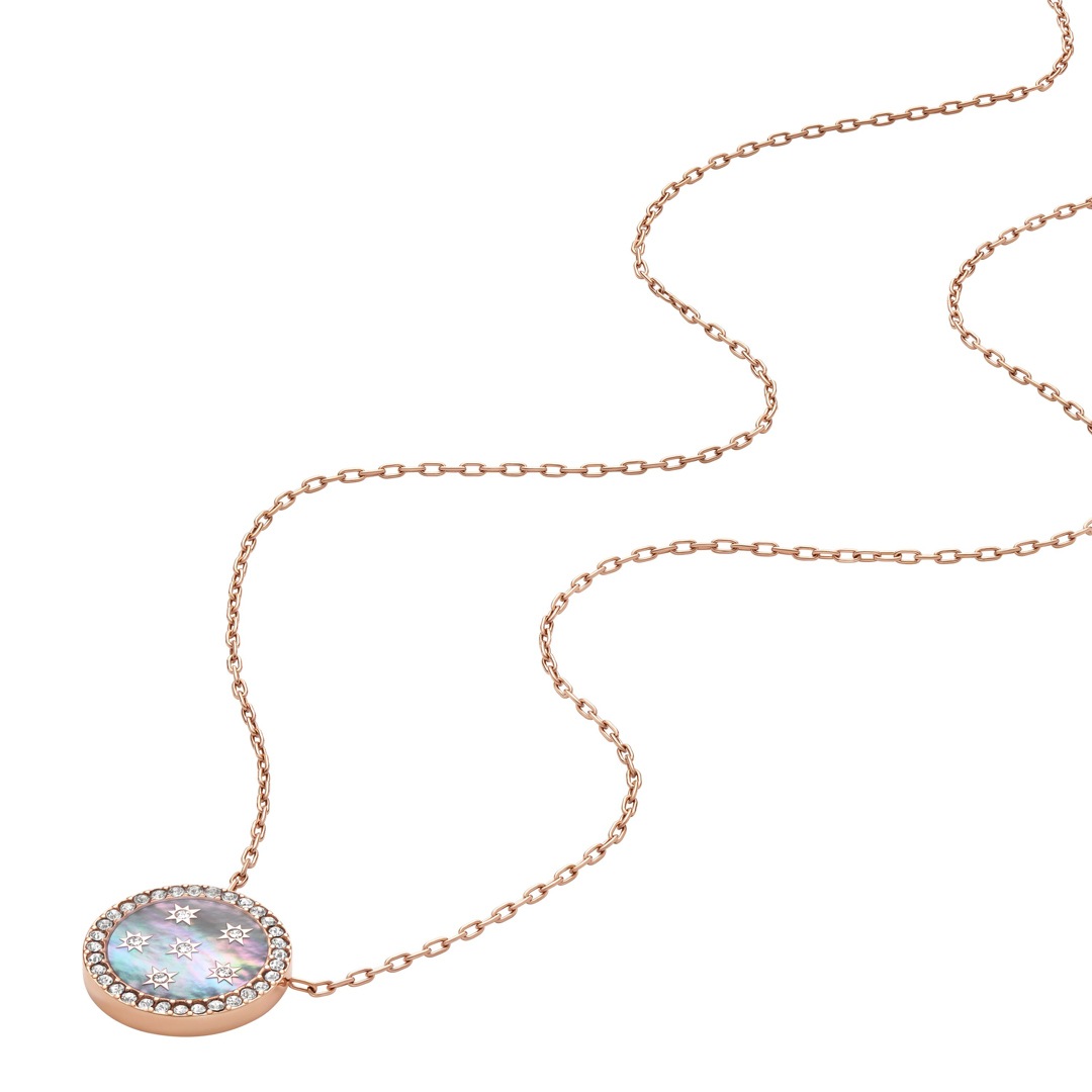 Fossil Merrit Halskette Classic Mother-of-Pearl