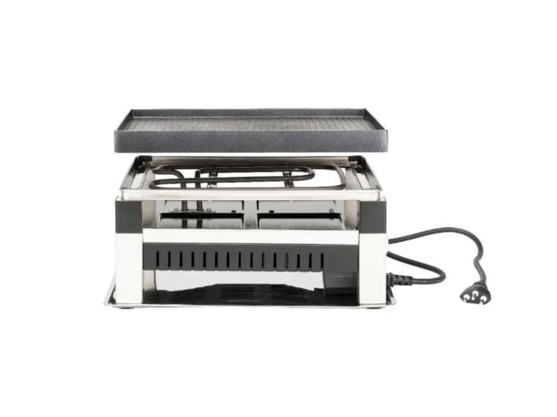 Solis Racletteofen Typ 7910 4 Personen 5 in 1 Tischgrill Gourmet-Set