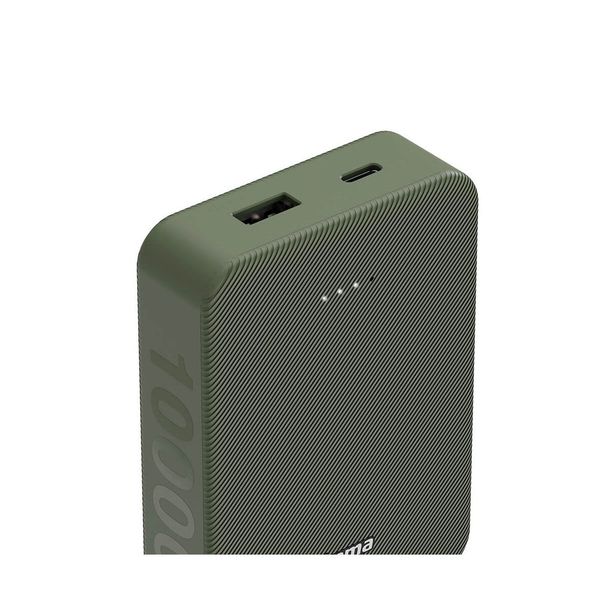 Hama Powerbank Colour 10 10000mAh USB-C+USB-A Grønn