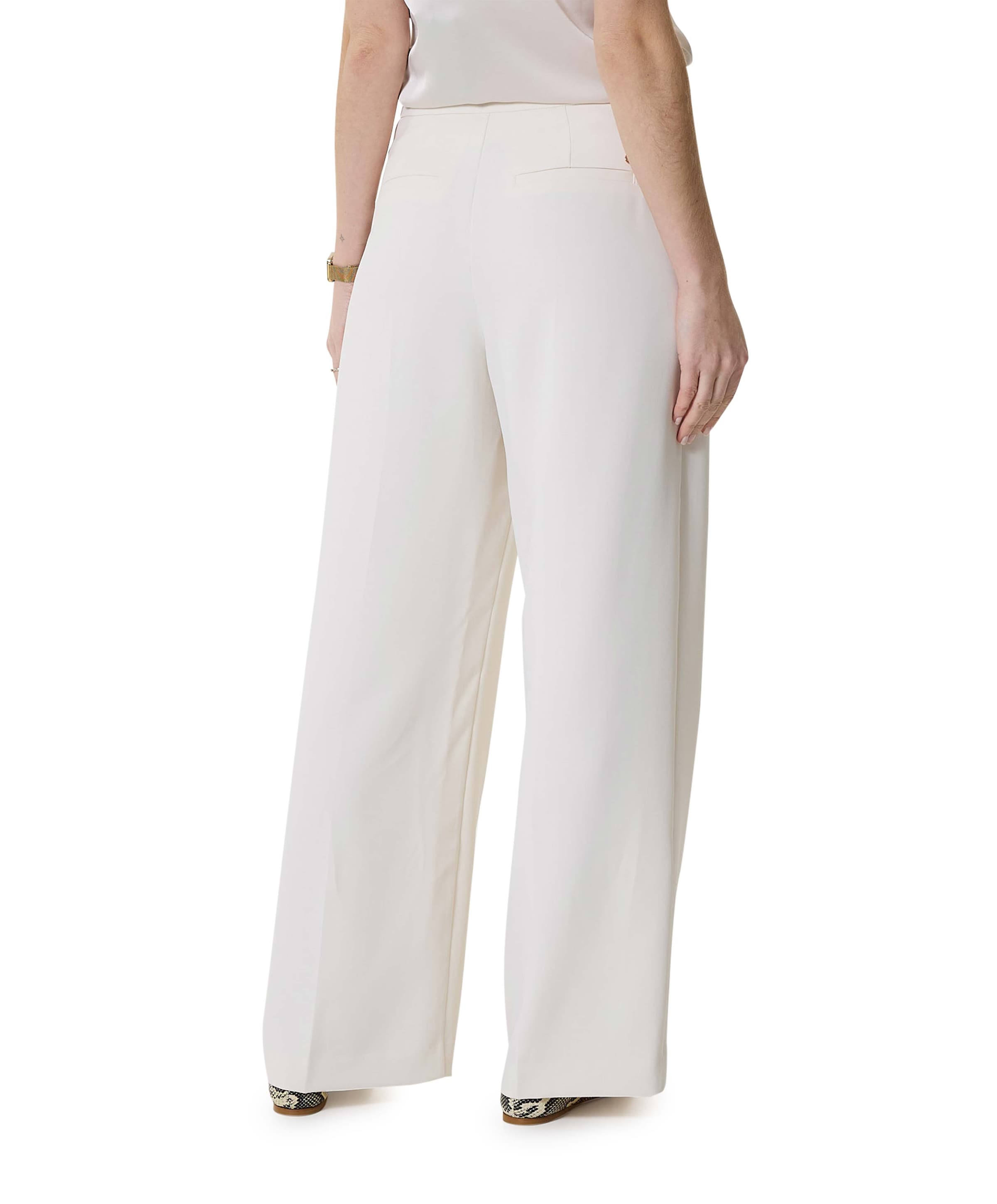 Mos Mosh MMLeya Miley pantalon LONG ecru
