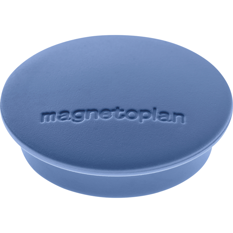 Magnetoplan Magnete Discofix Junior, 34 mm, blau, 10 Stück