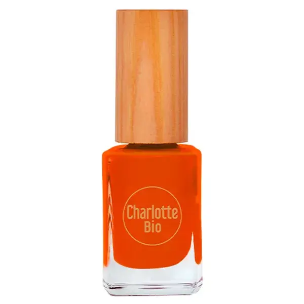 Esmalte Charlotte Bio, Laranja Ferrugem Bisourcé, 10ml