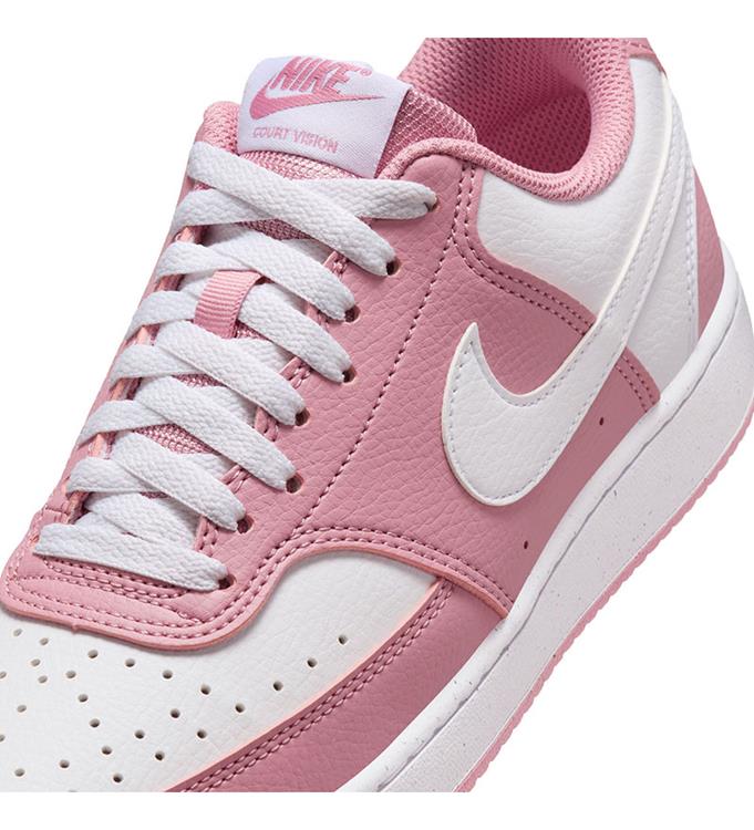 Nike Women Court Court Vision Low Next Nature Sneakers ELEMENTAL-PINK-WHITE