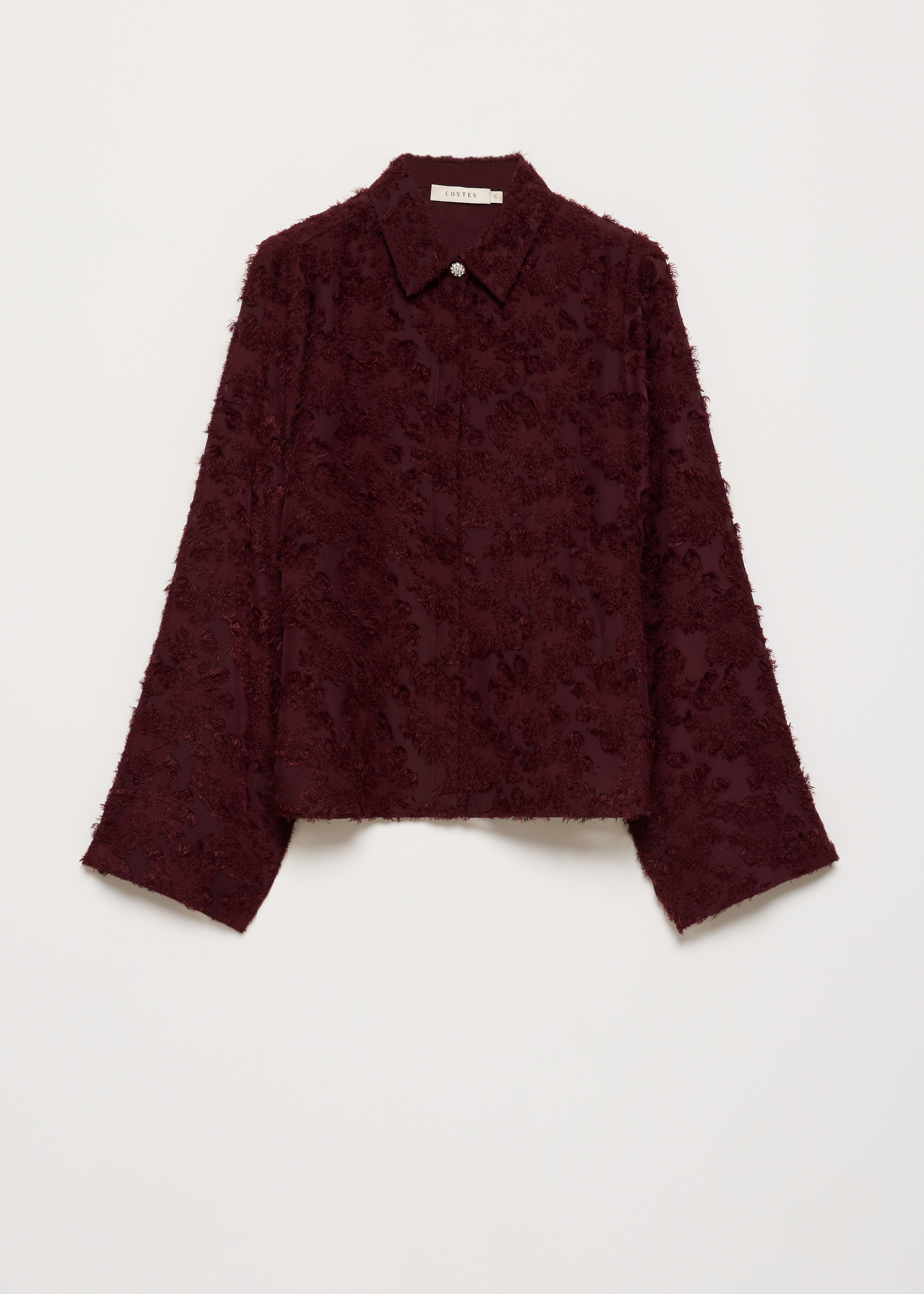 Blouse met bloemen