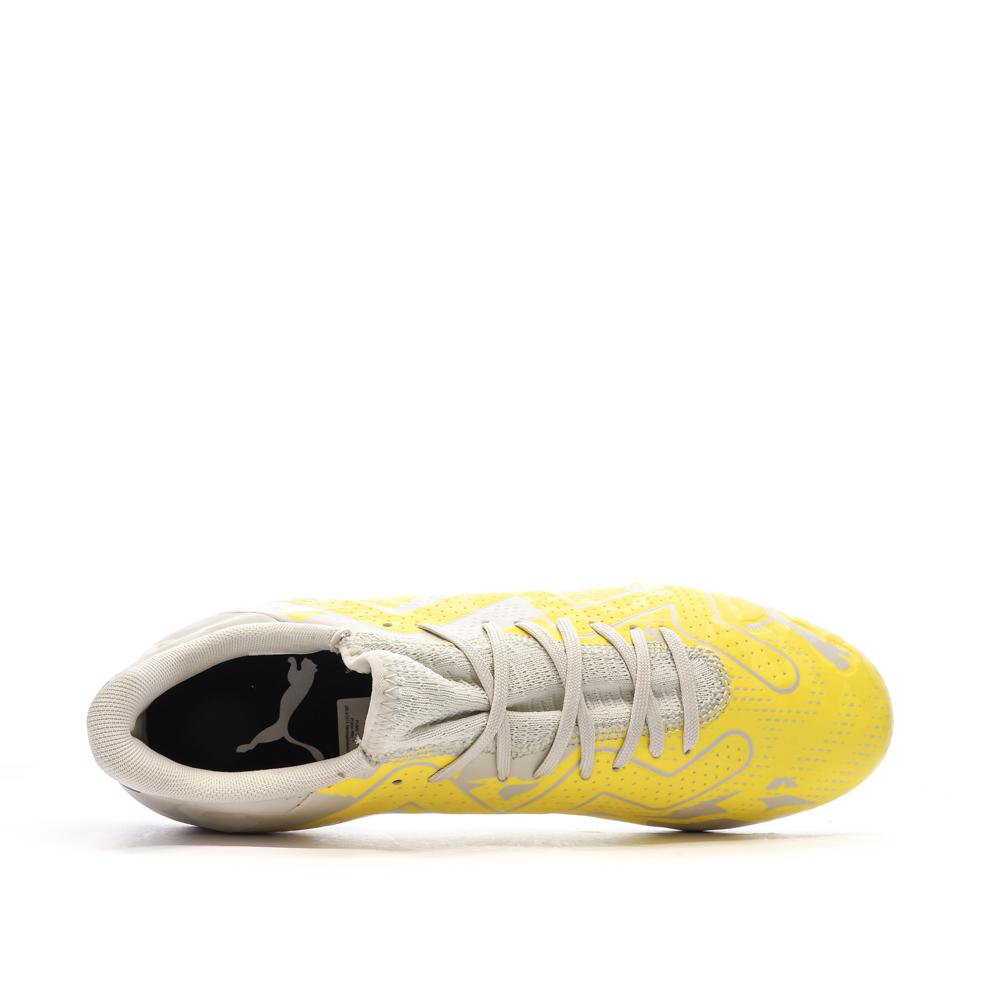 Puma Chaussures Football Blanc/Jaune Homme Future Play